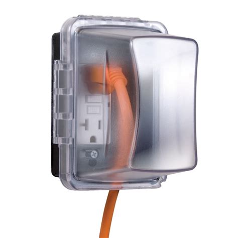 hubbell taymac 1-gang rectangle plastic weatherproof electrical box cover|hubbell taymac electric box.